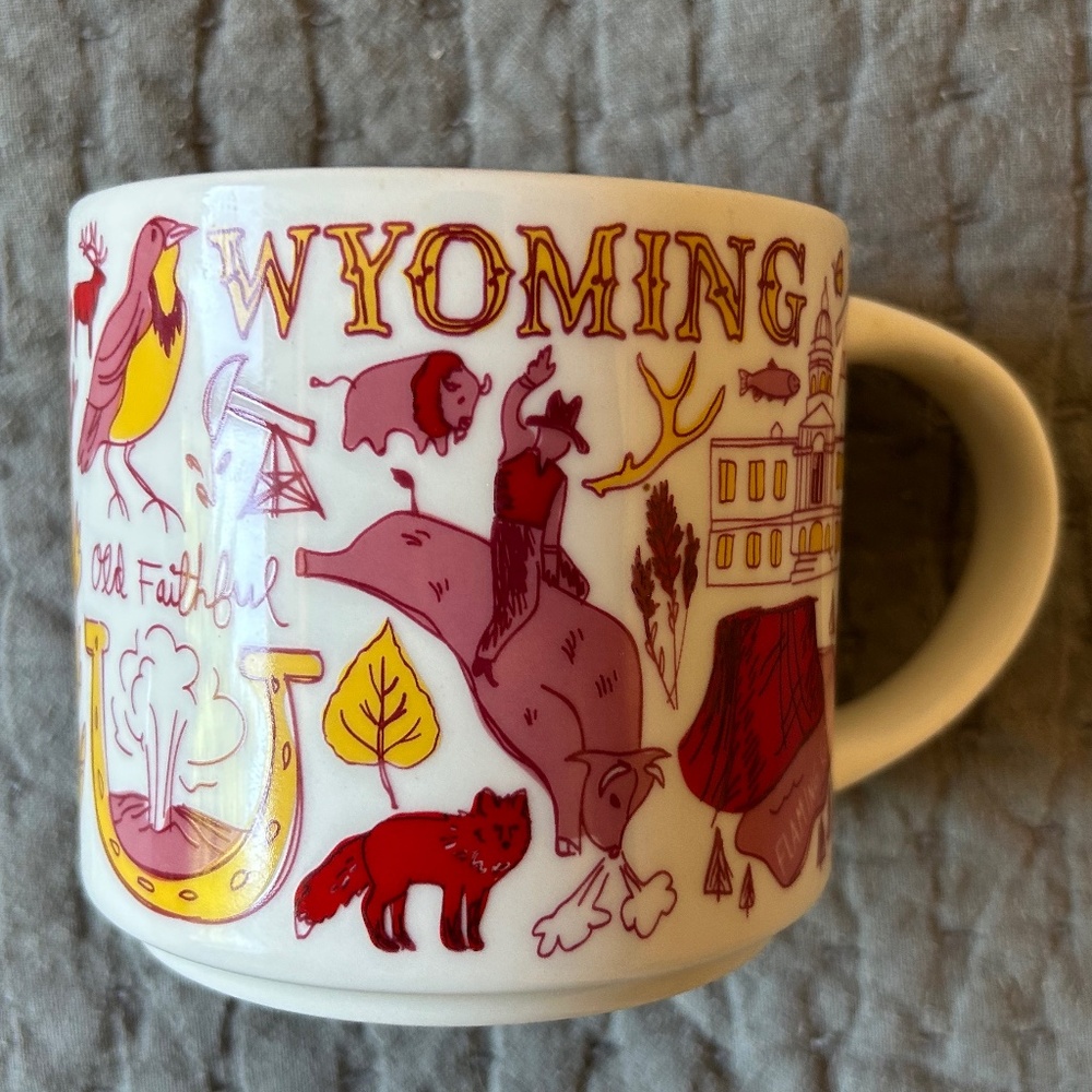 Starbucks Wyoming 2020 Been There Series Mug